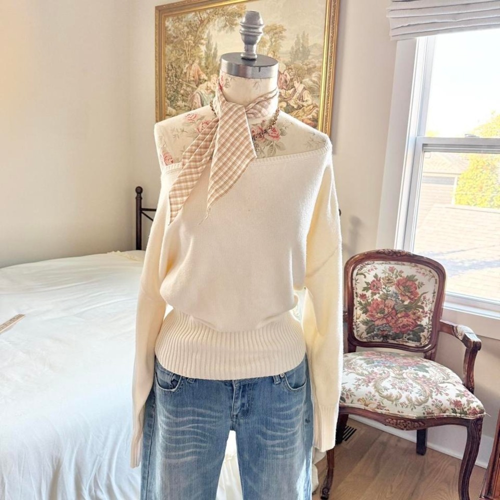 vintage‎ plaid scarf